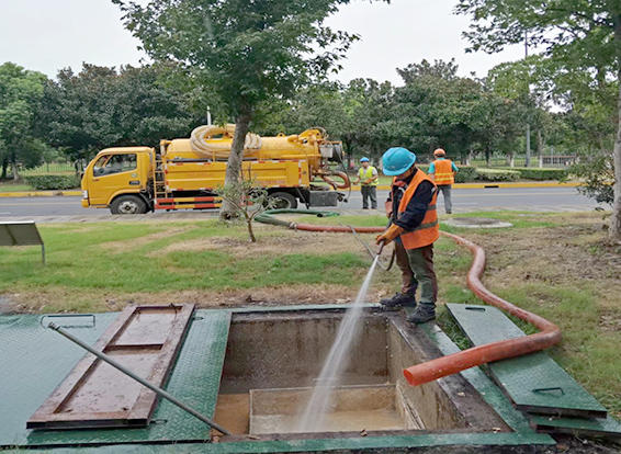 吉木乃化油池清理